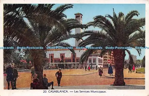 R219716 20 Casablanca Les Services Municipaux Flandrin