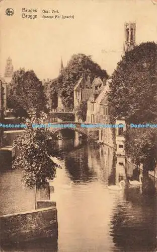 R216994 Nels Brugge Groene Rei Gracht Librairie Centrale 1935