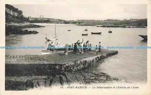 R217063 14 Port Manech Le Debarcadere et lEntree de lAven G Artaud