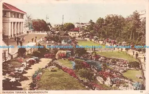 R219905 Pavillon Terrasse Bournemouth Sunny South Serie Dearden and Wade 1953