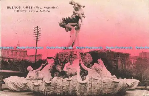 R217167 Buenos Aires Rep Argentina Fuente Lola Mora O H B A N 45