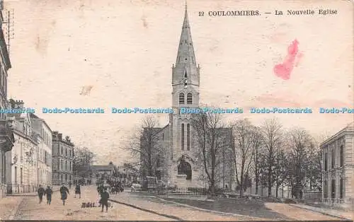 R220148 Coulommiers La Nouvelle Eglise J B Phot Des Etablissements Ch Collas