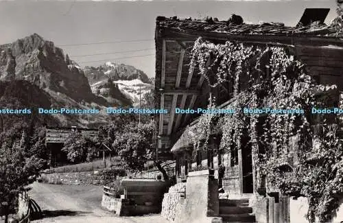 R218845 No 15723 Champery Chalet Typique et les Dents Blanches Thor E Gyger Adel