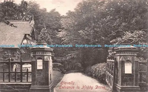 R220310 Clovelly Entrance to Hobby Drive Frith Reigate 1908