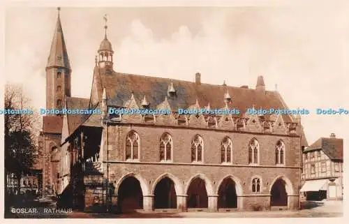 R218909 Goslar Rathaus R Lederbogen Nr 766 Echte RLH