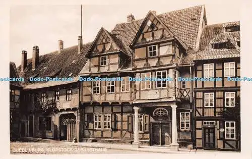 R218911 Quedlinburg Klopstock Gebursthaus R Lederbogen No 635 Echte RLH