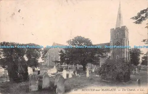 R220392 Münster bei Margate The Church LL 60 1907