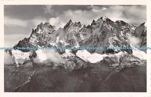 R218990 Chamonix Mont Blanc No 329 Les Aiguilles De Chamonix