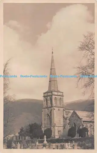 R222008 St Johns Church Keswick Juni 1962 Derwent Water and the hills from the t