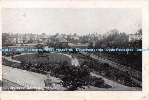 R219136 Sydney Gardens Yeovil Postkarte