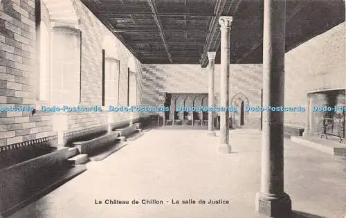R220655 Le Chateau de Chillon La salle de Justice Louis Burgy 6059