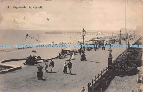 R220710 The Esplanade Lowestoft 1912