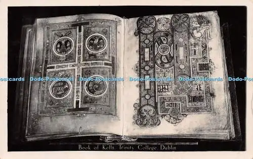 R222187 Book of Kells Trinity College Dublin 1937