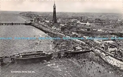 R222277 Blackpool from the Air LP 6 Lansdowne Publishing RP 1959