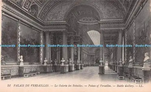 R220836 51 Palais de Versailles La Galerie des Batailles Schloss Versailles Ba