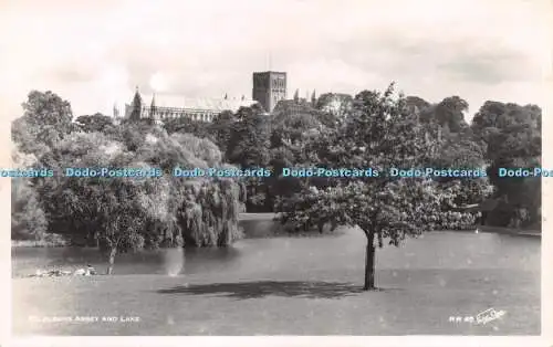 R220865 St Albans Abbey and Lake Walter Scott RP