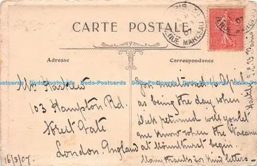 R222439 G Schlumberger Paris Eglise Notre Dame No 9 1907