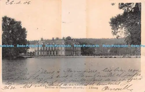 R222443 Chateau de Dampierre S et O LEtang 1908 A Bourdier