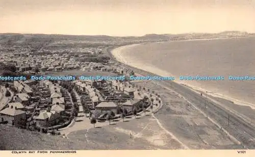 R223949 Colwyn Bay from Penmaenrhos V101 Photochrom