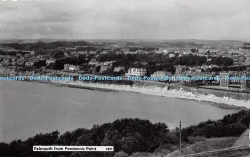 R225541 Falmouth From Pendennis Point No 1891