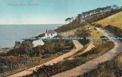 R224085 Pennance Point Falmouth Valentine Serie britische Manufaktur Postkarte