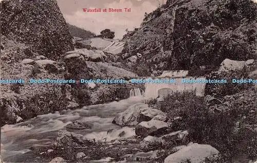 R224094 Wasserfall bei Bheam Tal Moorli Dhur Foto von G L N C Ambala gedruckt in Ge