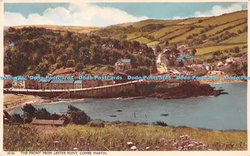 R222832 45106 Die Front von Lester Point Combe Martin 1955