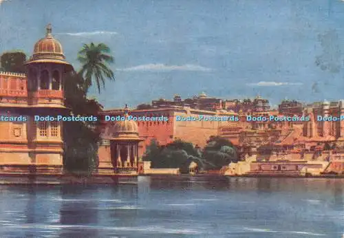 R225797 Unser glorreiches Reich Udaipur Jal Mahal Pichola See Rajputana Godfrey Phi