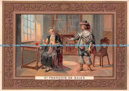 R224286 St Francois De Sales Saint Francois De Salles Et Ses Vieux Habits