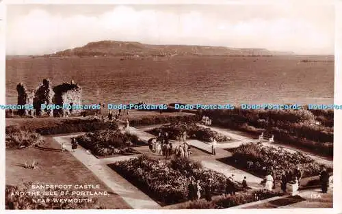 R224459 Sandsfoot Castle und die Insel Portland in der Nähe von Weymouth Excel Serie RP