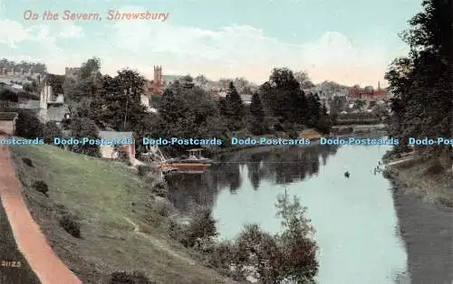 R224464 On the Severn Shrewsbury Valentines Series Famous Troug the World