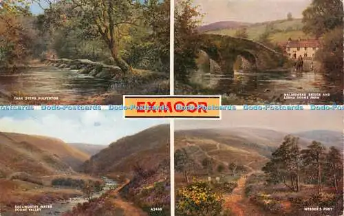 R224504 Exmoor Tar Steps Dulverton Malmsmead Bridge Lorna Doone Farm Badgworthy