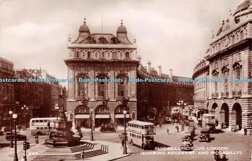 R224768 Piccadilly Circus London Regent St Piccadilly 1960 RP