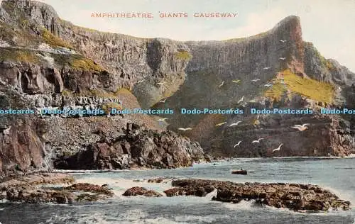 R224911 Amphitheatre Giants Causeway JV No 28219 Valentine Colourtone Series
