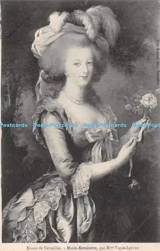 R226444 Musee De Versailles Marie Antoinette Par Madame Vigee Lebrun