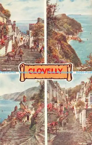 R226532 Clovelly Art Farbe 1242V Style Valentines Multi View