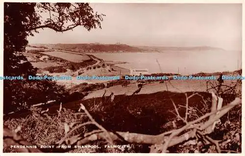 R225267 Pendennis Point von Swanpool Falmouth