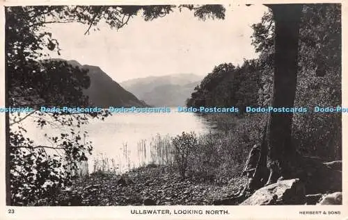 R225293 Ullswater Looking North Herbert LKTD No 23