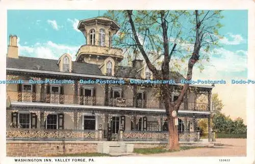 R225305 Washington Inn Valley Forge PA Voorhees Curt Teich No 120622