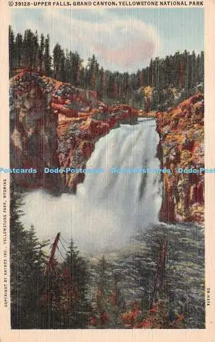 R226894 39128 Upper Falls Grand Canyon Yellowstone National Park Haynes Inc C T