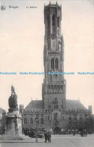 R227468 Nels Brügge Le Beffroi Serie Brügge Nr 79