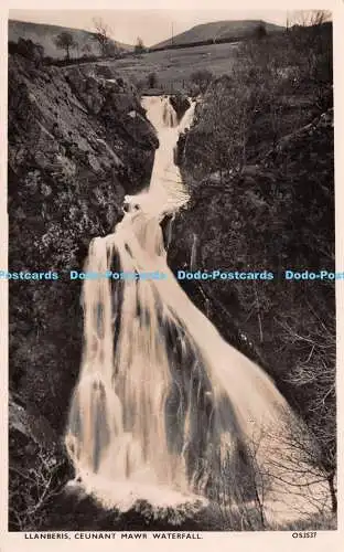 R228048 Llanberis Ceunant Mawr Waterfall OS3537 Photochrom
