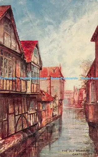 R228290 The Old Weavers Canterbury Salmon F W Burton