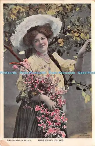 R228326 Philco Serie 2073 B Miss Ethel Oliver Dover St Studios 1907 Mütze