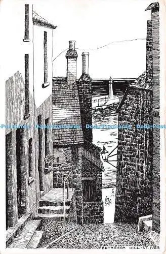 R228519 C W Hampshire Bethesda Hill St Ives Cornwall Serie Nr 66 Reproduktion o