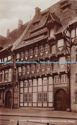 R228703 Braunschweig Gildehaus fruher Demmersches Haus E Baxmann Nr 23 RP