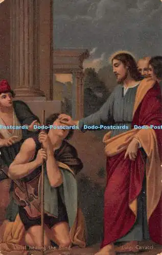 R229048 Christus heilt den Blinden Luigi Carracci B D