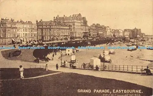 R232085 Grand Palace Eastbourne P P C No 468 Victor Gravure P R Copyright Post C