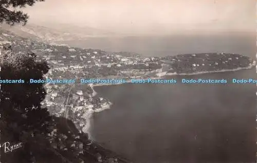 R230650 Les Bords de la Riviera Le Cap Martin Dans le fond Menton et debut de la