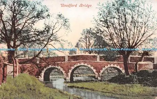 R232225 Woodford Bridge Großbritannien und Irland Postkarte 1905